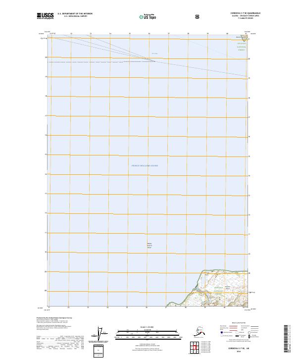 USGS Topographic Map – Cordova C-7 SE