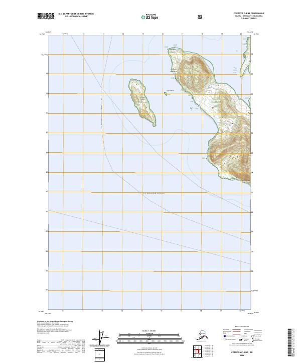USGS Topographic Map – Cordova C-8 NE
