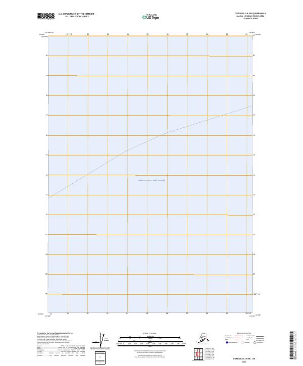 2024 Map of Cordova C-8 SW, 2024 Print