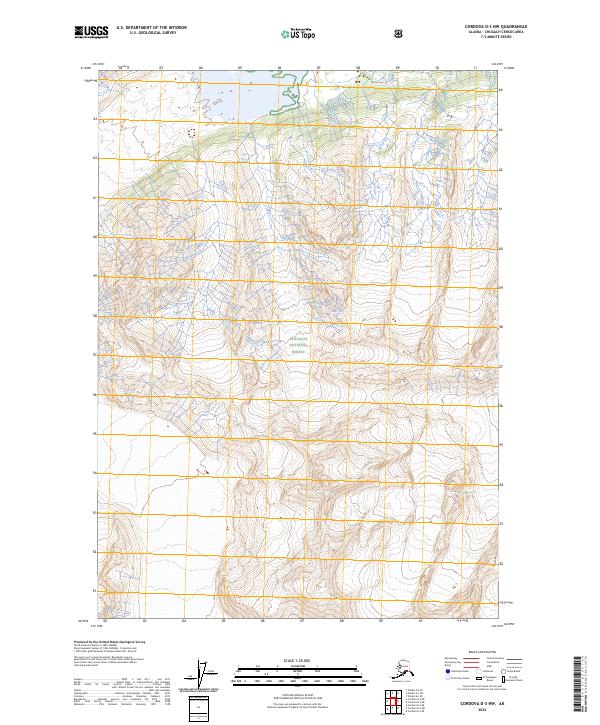 2024 Map of Cordova D-3 NW, 2024 Print