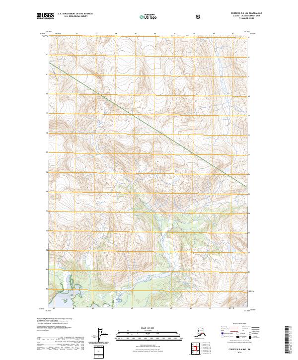 2024 Map of Cordova D-6 NW, 2024 Print