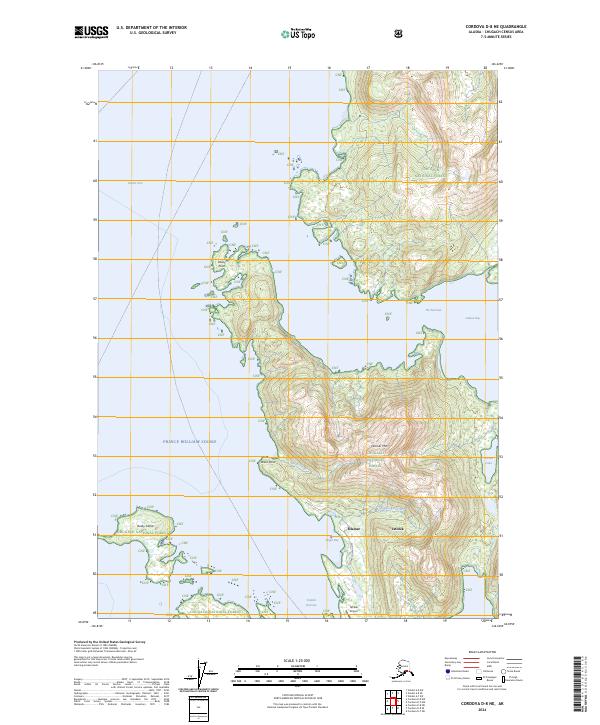 USGS Topographic Map – Cordova D-8 NE