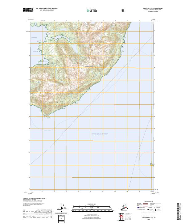 USGS Topographic Map – Cordova D-8 NW