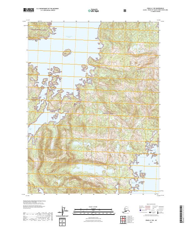 USGS Topographic Map – Craig A-1 NE