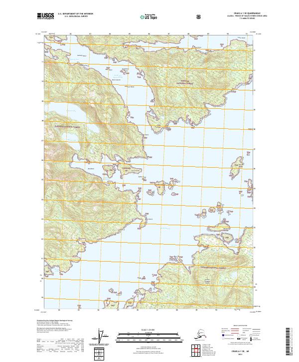 USGS Topographic Map – Craig A-1 SE