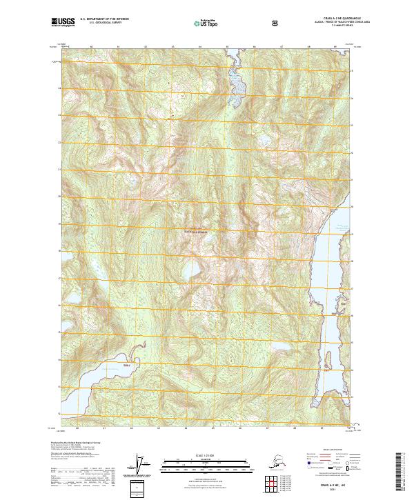 USGS Topographic Map – Craig A-2 NE