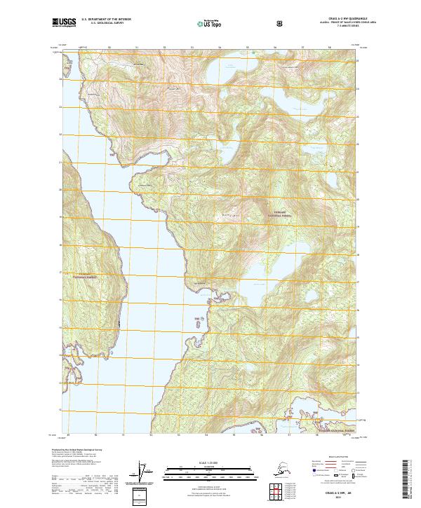 USGS Topographic Map – Craig A-2 NW