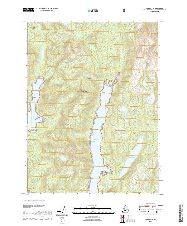 USGS Topographic Map – Craig A-2 SE