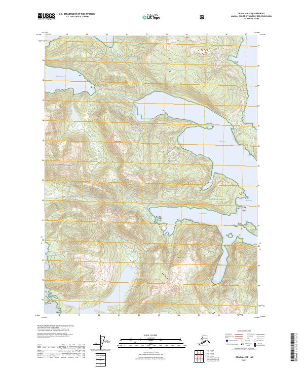 USGS Topographic Map – Craig A-4 SE