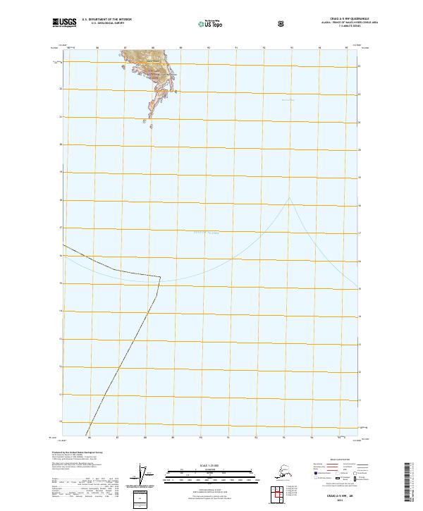 USGS Topographic Map – Craig A-5 NW