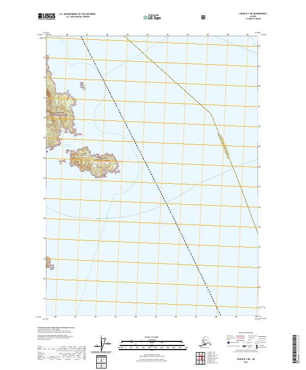 USGS Topographic Map – Craig B-1 NE