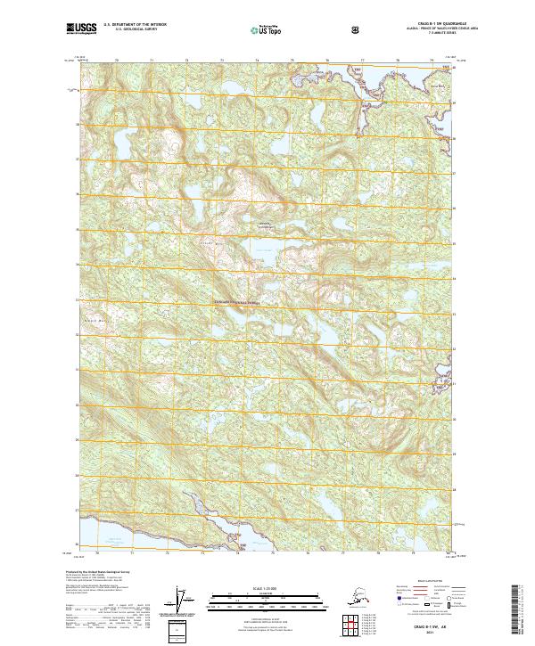 USGS Topographic Map – Craig B-1 SW