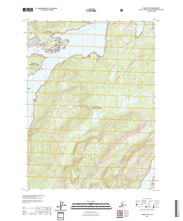 USGS Topographic Map – Craig B-2 NW