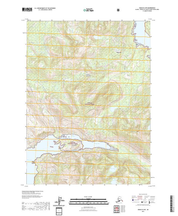 USGS Topographic Map – Craig B-2 SW