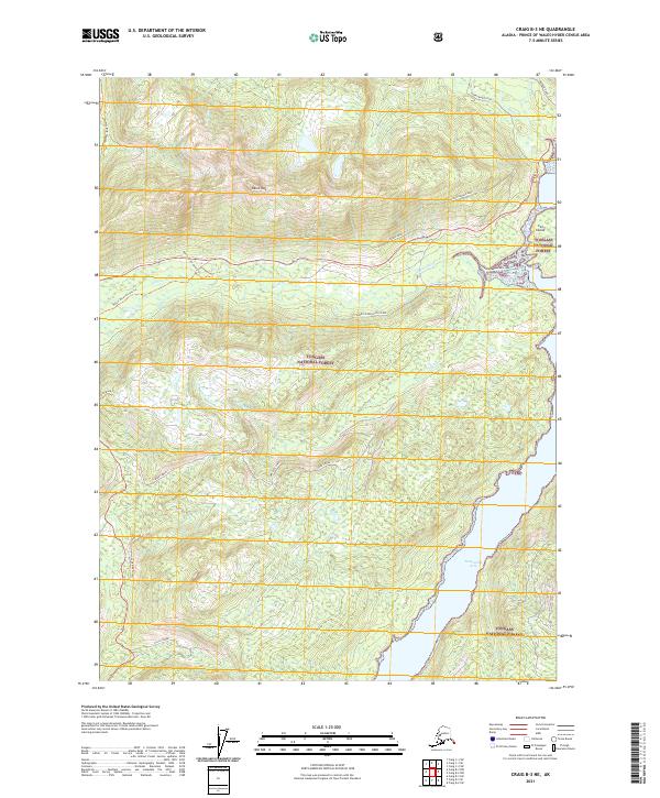 USGS Topographic Map – Craig B-3 NE