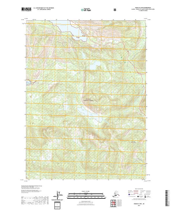 USGS Topographic Map – Craig B-3 NW