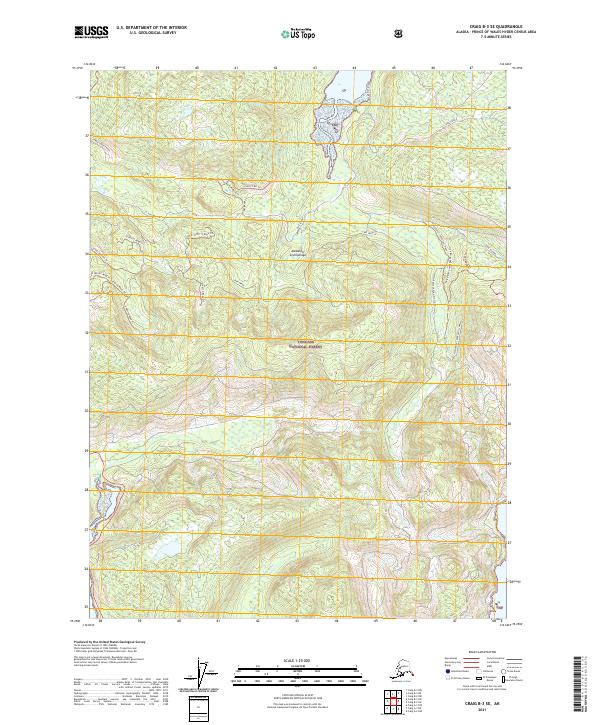 USGS Topographic Map – Craig B-3 SE