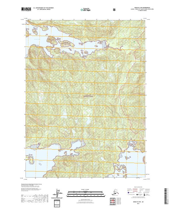 USGS Topographic Map – Craig B-3 SW