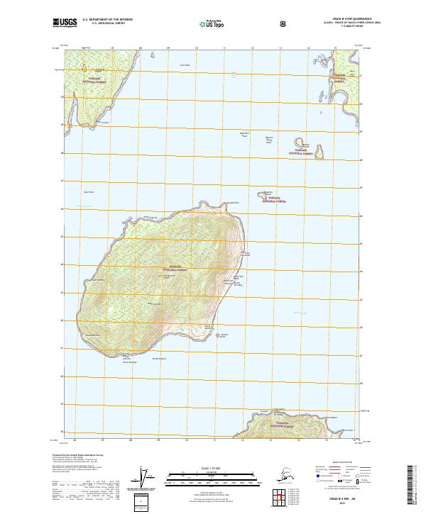 USGS Topographic Map – Craig B-4 NW