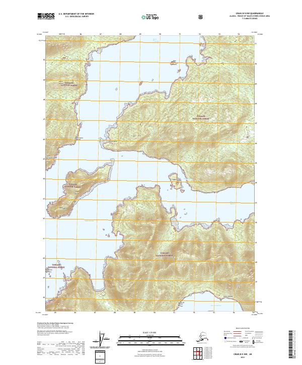 USGS Topographic Map – Craig B-5 NW