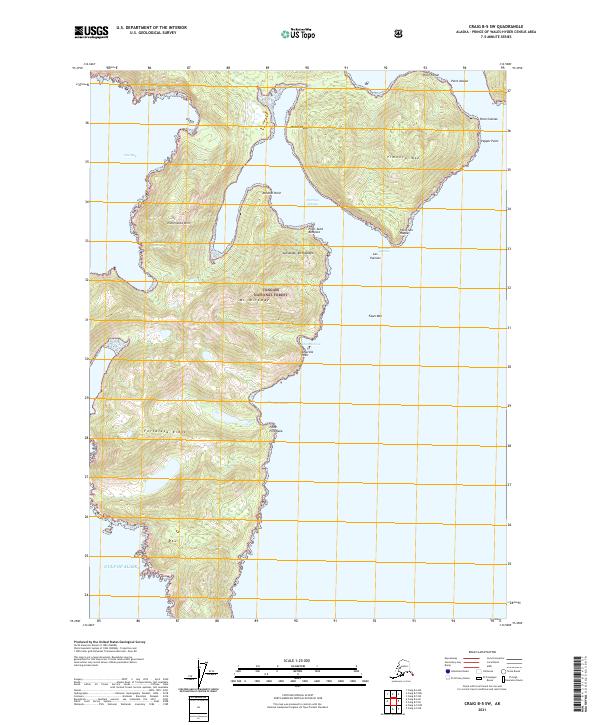 USGS Topographic Map – Craig B-5 SW