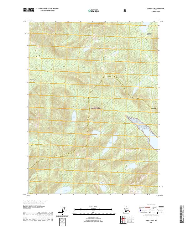USGS Topographic Map – Craig C-1 NE