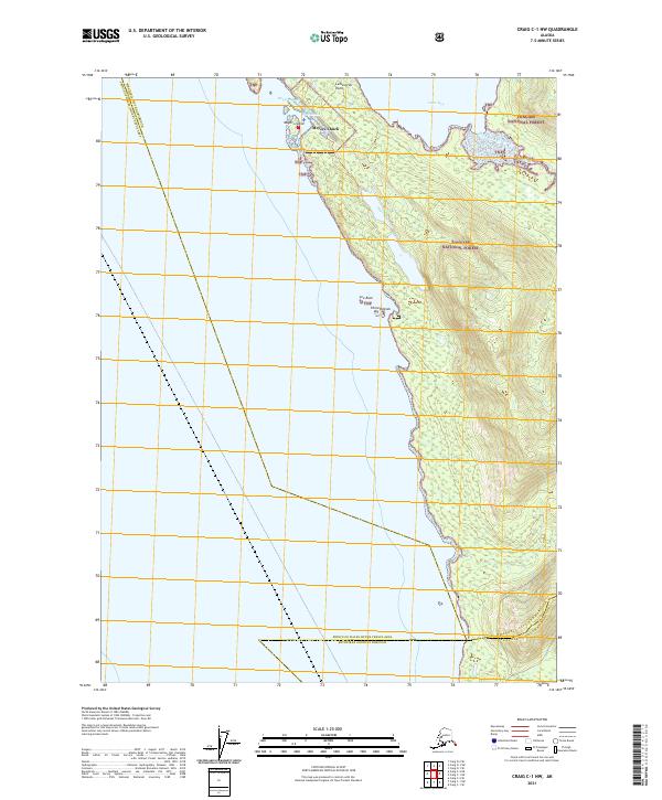 USGS Topographic Map – Craig C-1 NW