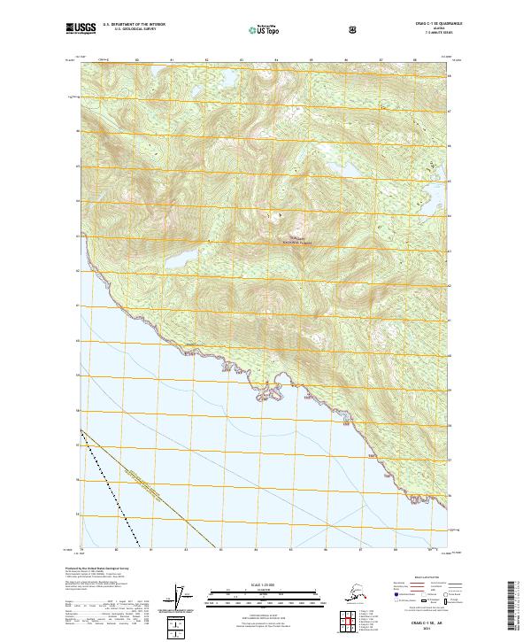 USGS Topographic Map – Craig C-1 SE