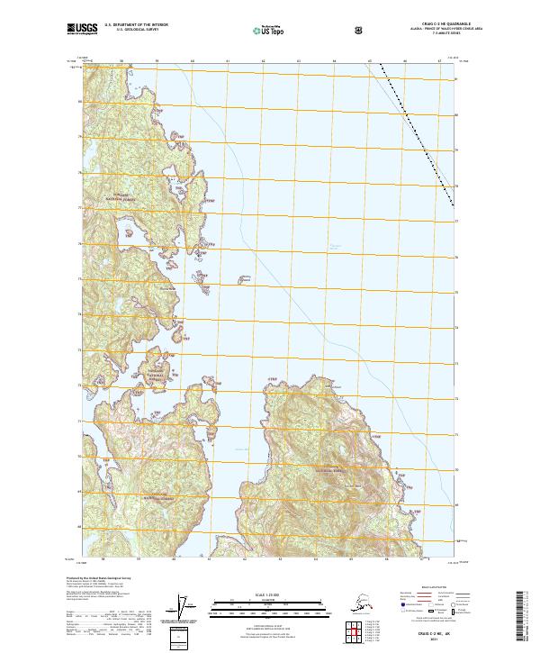 USGS Topographic Map – Craig C-2 NE