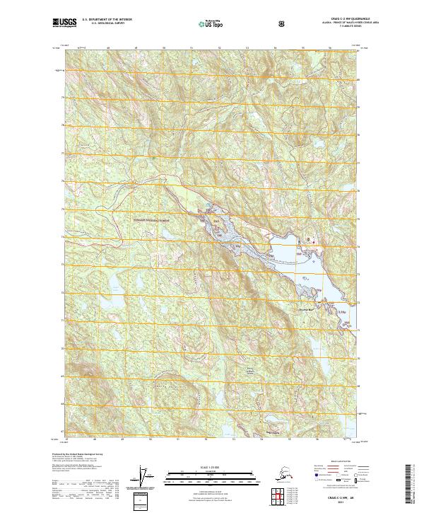 USGS Topographic Map – Craig C-2 NW