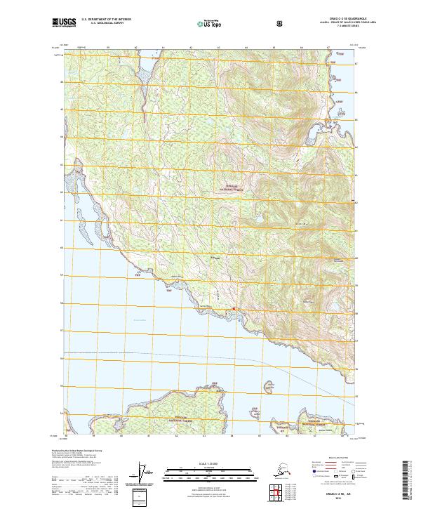 USGS Topographic Map – Craig C-2 SE