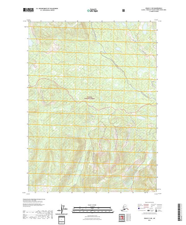USGS Topographic Map – Craig C-3 NE