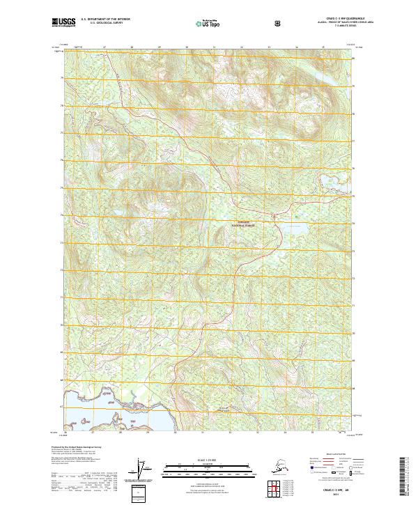 USGS Topographic Map – Craig C-3 NW