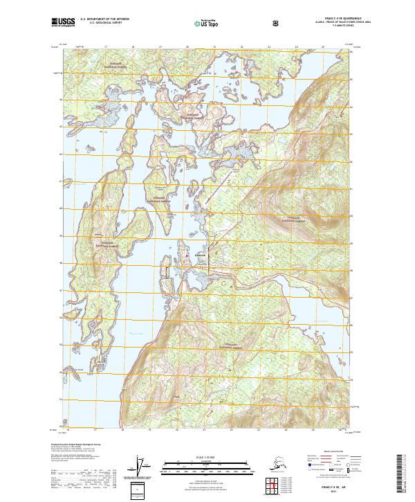 USGS Topographic Map – Craig C-4 SE