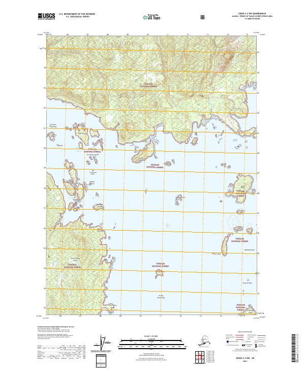 USGS Topographic Map – Craig C-4 SW