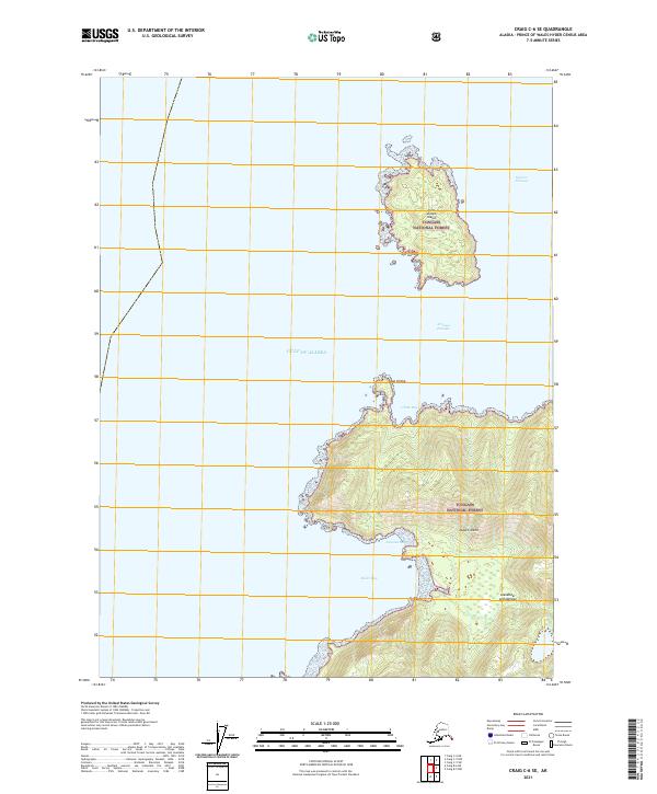 USGS Topographic Map – Craig C-6 SE