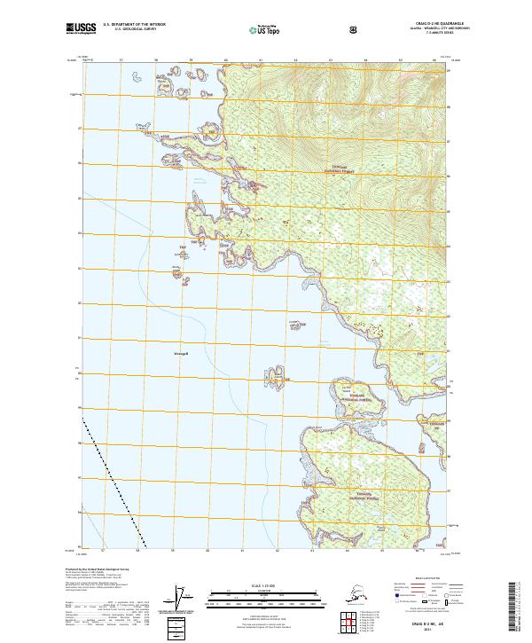 USGS Topographic Map – Craig D-2 NE