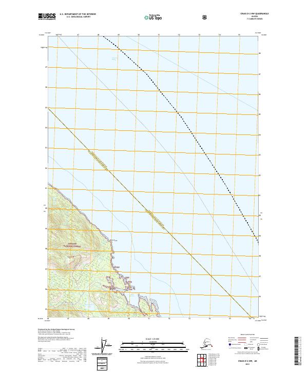 USGS Topographic Map – Craig D-2 NW