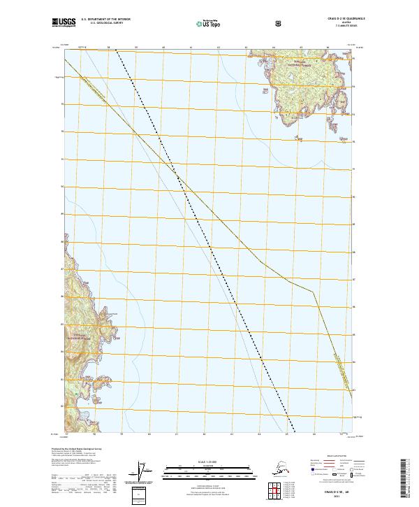 USGS Topographic Map – Craig D-2 SE