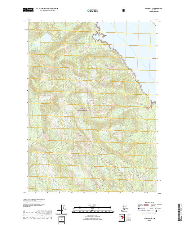 USGS Topographic Map – Craig D-2 SW