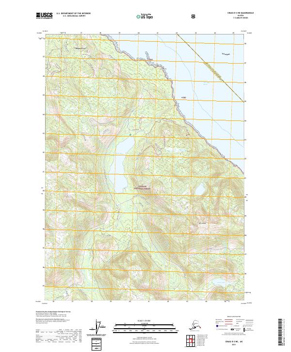 USGS Topographic Map – Craig D-3 NE