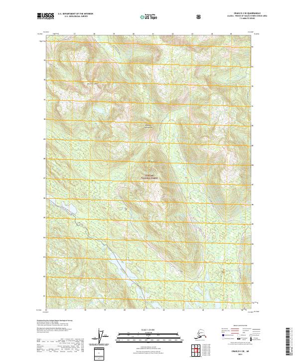 USGS Topographic Map – Craig D-3 SE