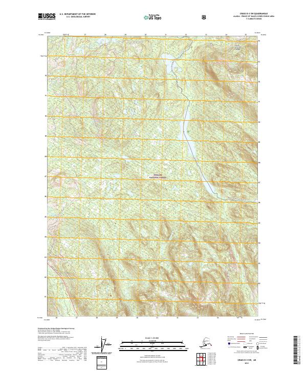 USGS Topographic Map – Craig D-3 SW
