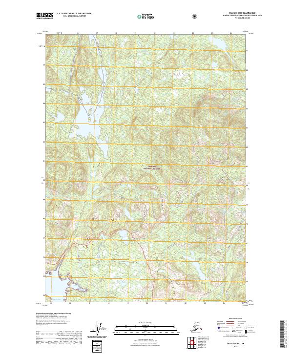 USGS Topographic Map – Craig D-4 NE