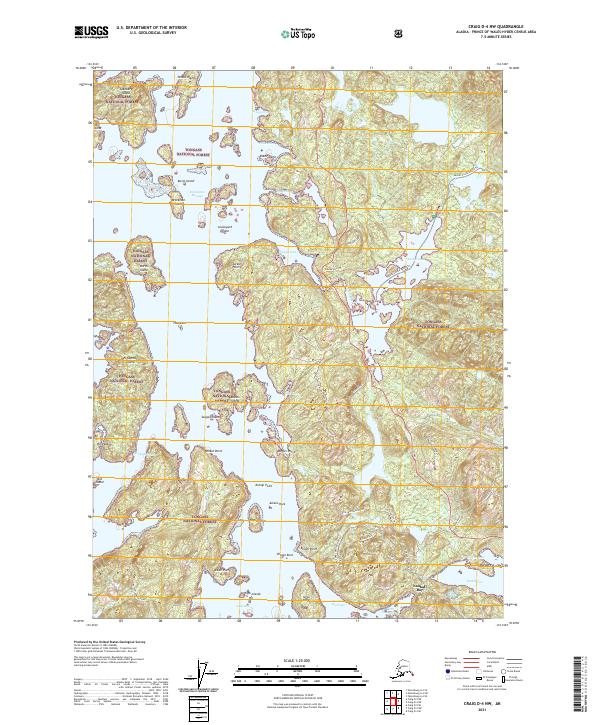USGS Topographic Map – Craig D-4 NW