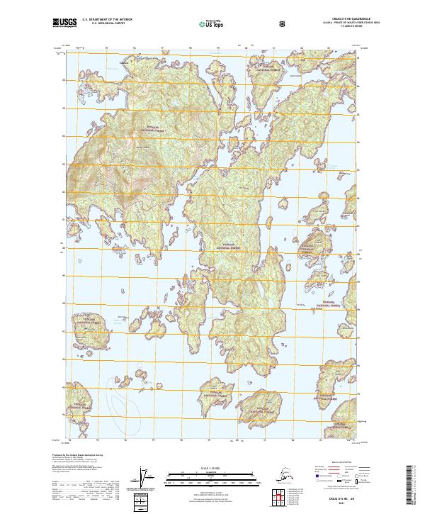 USGS Topographic Map – Craig D-5 NE