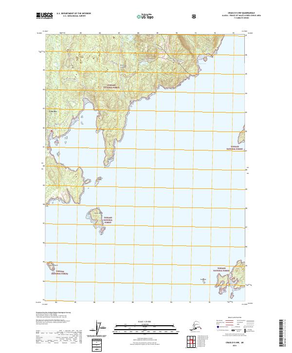 USGS Topographic Map – Craig D-5 NW