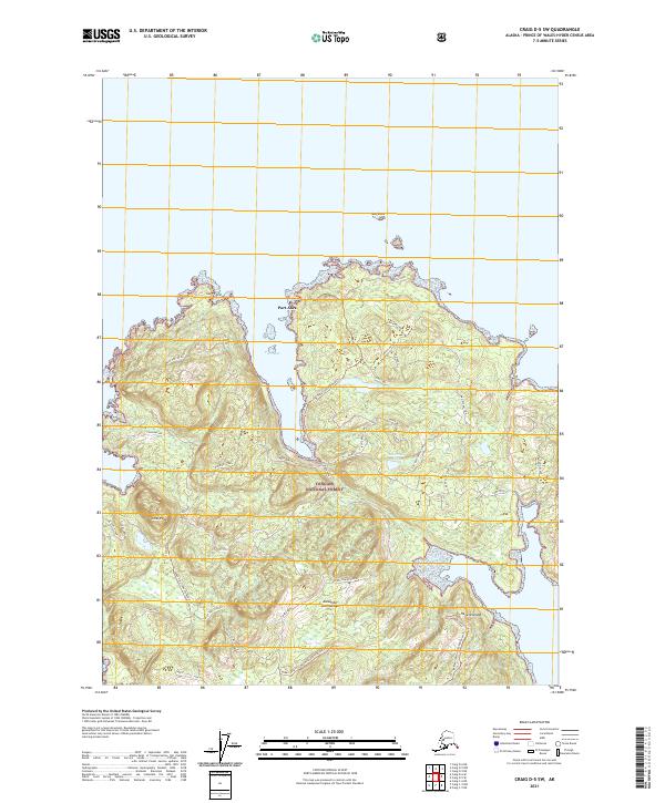 USGS Topographic Map – Craig D-5 SW