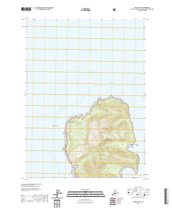 USGS Topographic Map – Craig D-6 NW