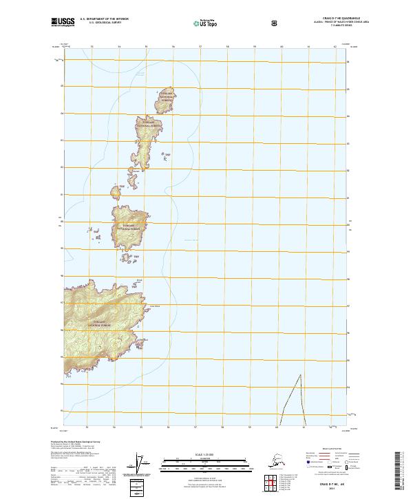 USGS Topographic Map – Craig D-7 NE